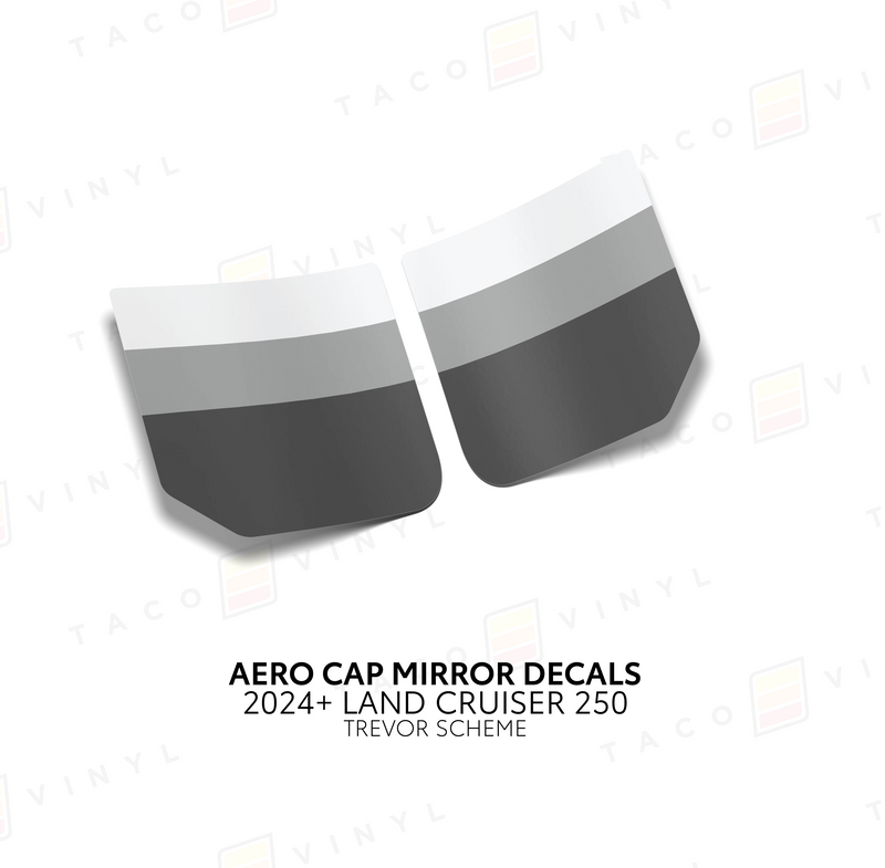 Load image into Gallery viewer, 2024+ Land Cruiser 250 Aero Cap Mirror Decals
