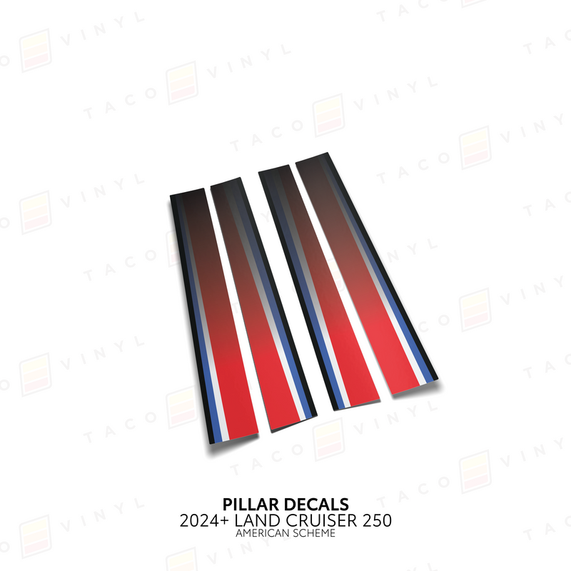 Load image into Gallery viewer, 2024+ Land Cruiser 250 Door Pillar Decals
