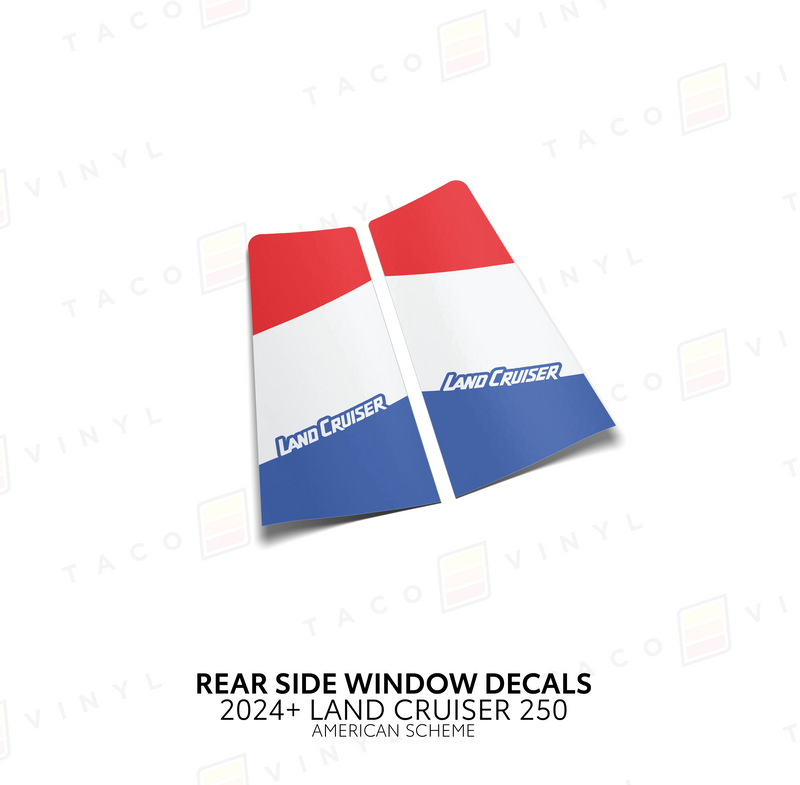 Load image into Gallery viewer, 2024+ Land Cruiser 250 Rear Side Window Decal
