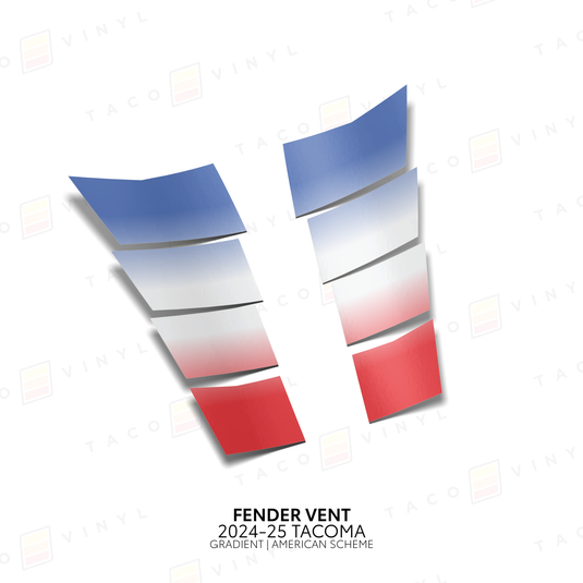 2025+ 4Runner Gradient Fender Vents