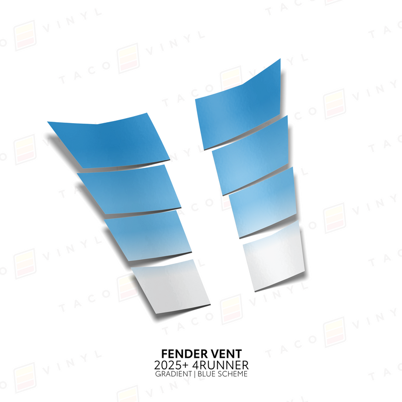 Load image into Gallery viewer, 2025+ 4Runner Gradient Fender Vents
