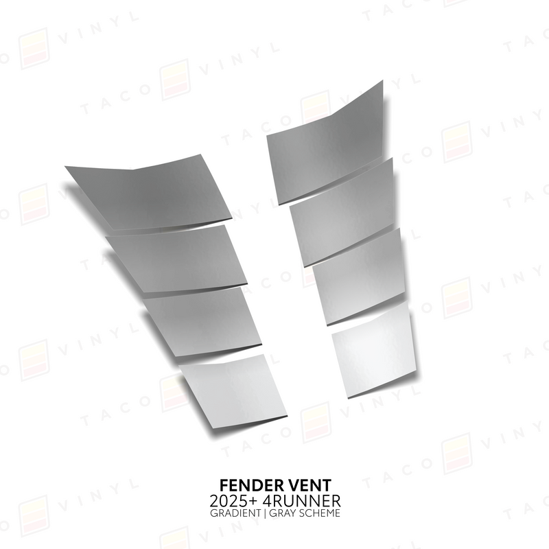 Load image into Gallery viewer, 2025+ 4Runner Gradient Fender Vents
