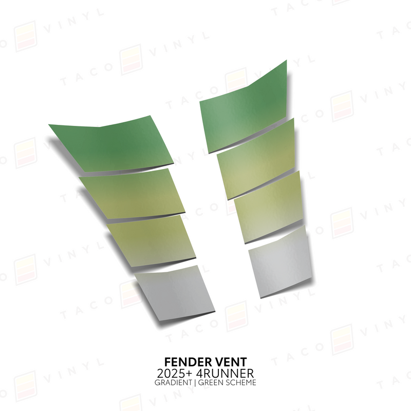 Load image into Gallery viewer, 2025+ 4Runner Gradient Fender Vents
