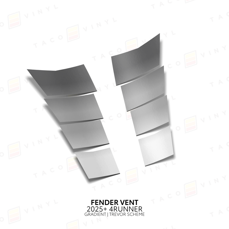 Load image into Gallery viewer, 2025+ 4Runner Gradient Fender Vents
