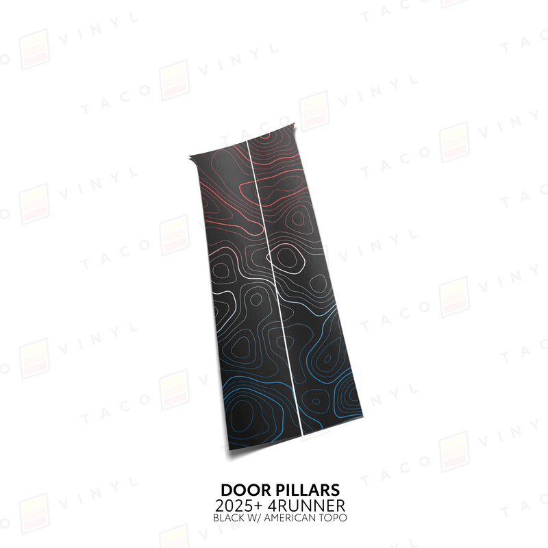 Load image into Gallery viewer, 2025+ 4Runner Door Pillar Decals
