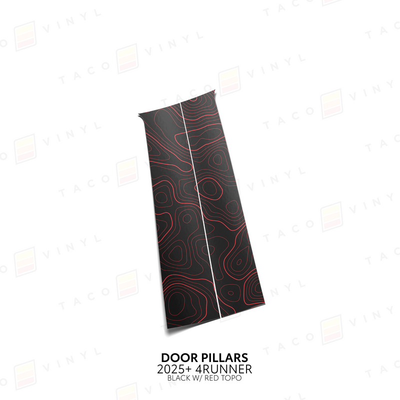 Load image into Gallery viewer, 2025+ 4Runner Door Pillar Decals
