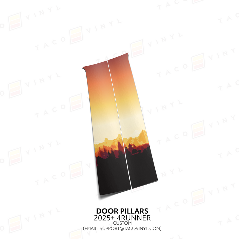Load image into Gallery viewer, 2025+ 4Runner Door Pillar Decals
