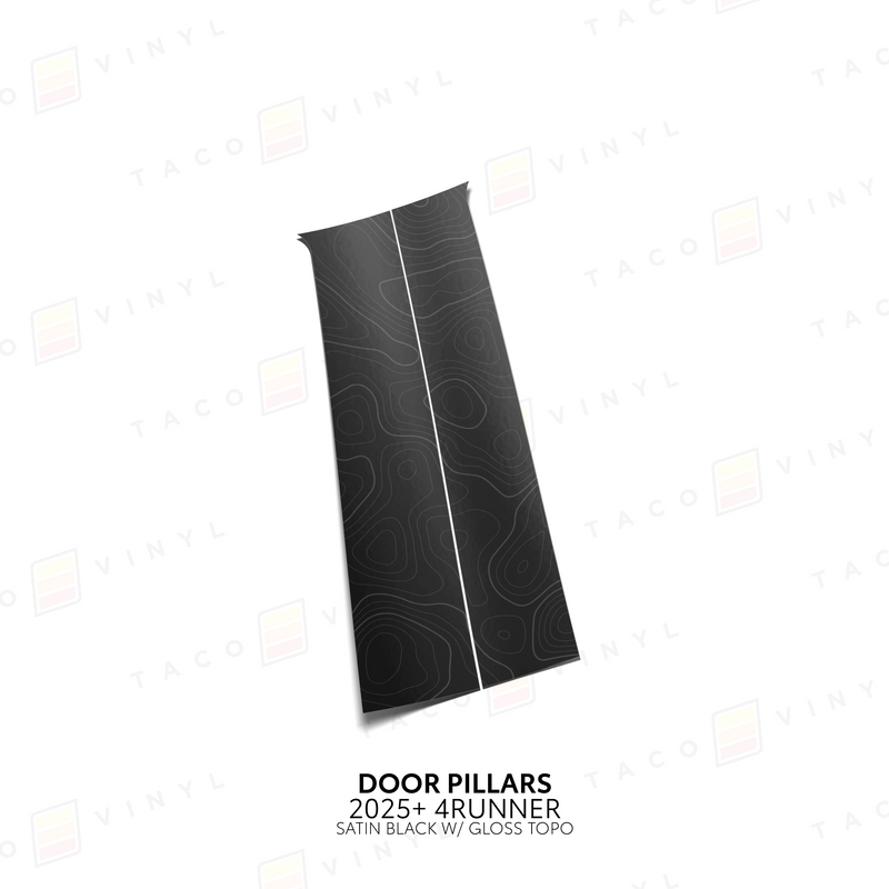 Load image into Gallery viewer, 2025+ 4Runner Door Pillar Decals
