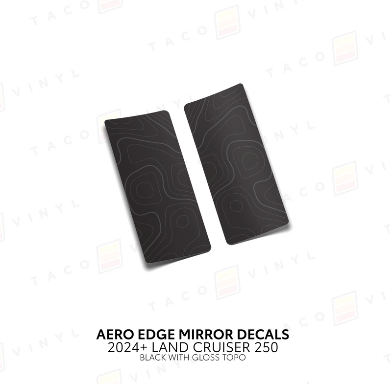 Load image into Gallery viewer, 2024+ Land Cruiser 250 Aero Edge Mirror Decals
