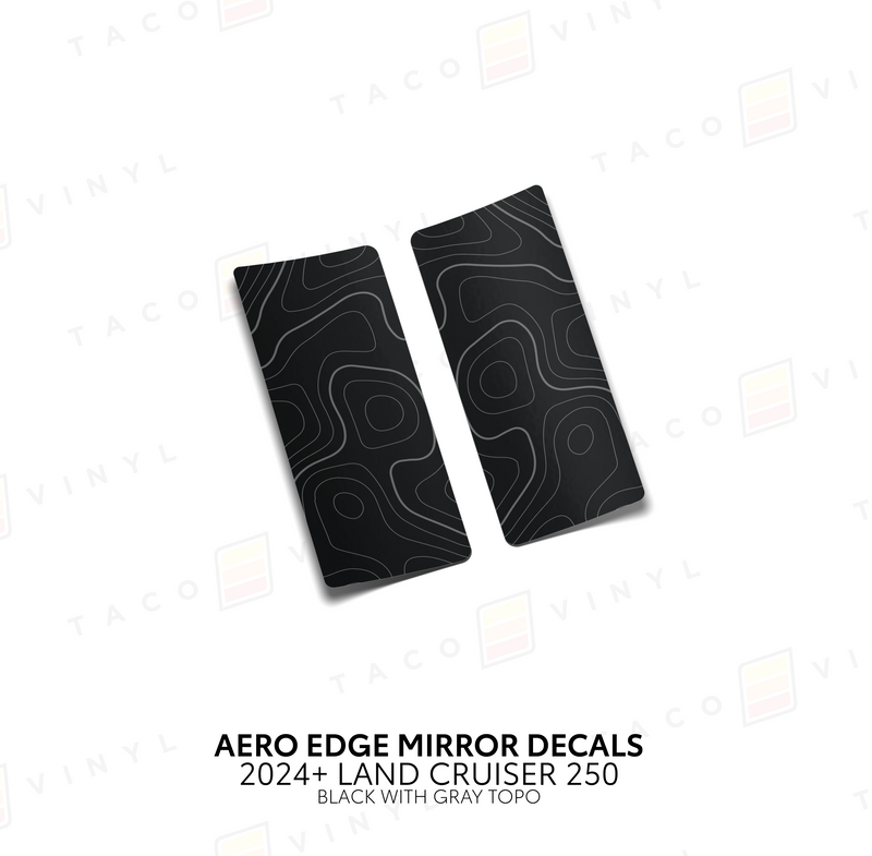Load image into Gallery viewer, 2024+ Land Cruiser 250 Aero Edge Mirror Decals
