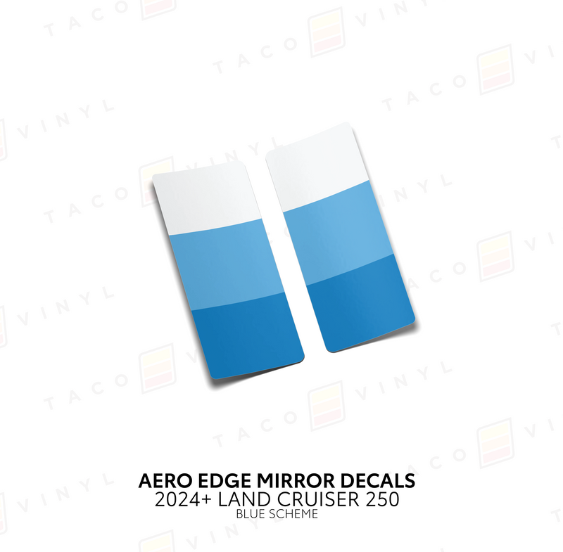 Load image into Gallery viewer, 2024+ Land Cruiser 250 Aero Edge Mirror Decals
