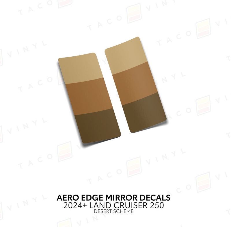 Load image into Gallery viewer, 2024+ Land Cruiser 250 Aero Edge Mirror Decals
