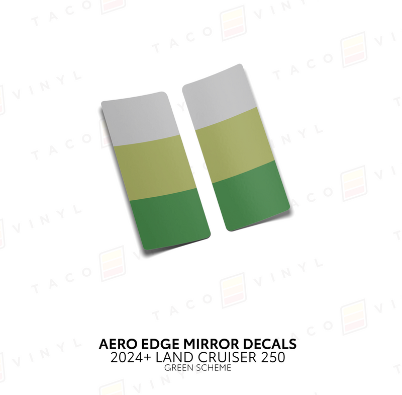 Load image into Gallery viewer, 2024+ Land Cruiser 250 Aero Edge Mirror Decals
