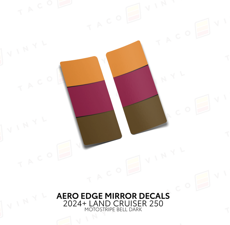 Load image into Gallery viewer, 2024+ Land Cruiser 250 Aero Edge Mirror Decals
