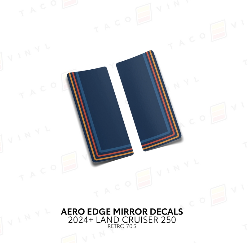 Load image into Gallery viewer, 2024+ Land Cruiser 250 Aero Edge Mirror Decals
