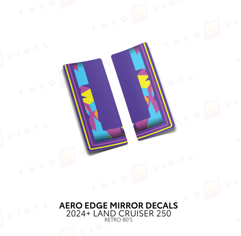 Load image into Gallery viewer, 2024+ Land Cruiser 250 Aero Edge Mirror Decals

