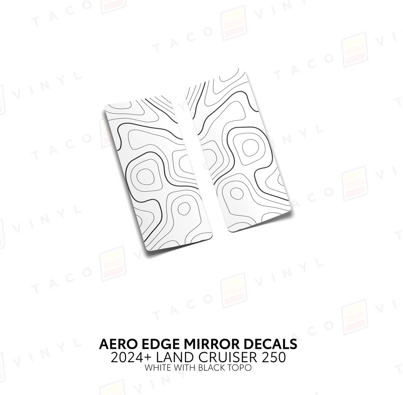 Load image into Gallery viewer, 2024+ Land Cruiser 250 Aero Edge Mirror Decals
