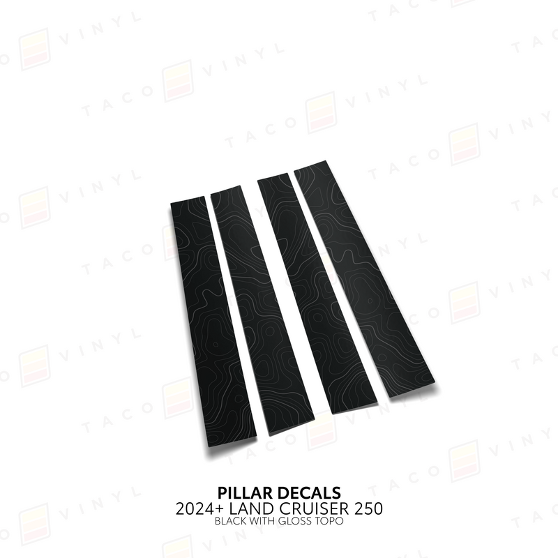 Load image into Gallery viewer, 2024+ Land Cruiser 250 Door Pillar Decals
