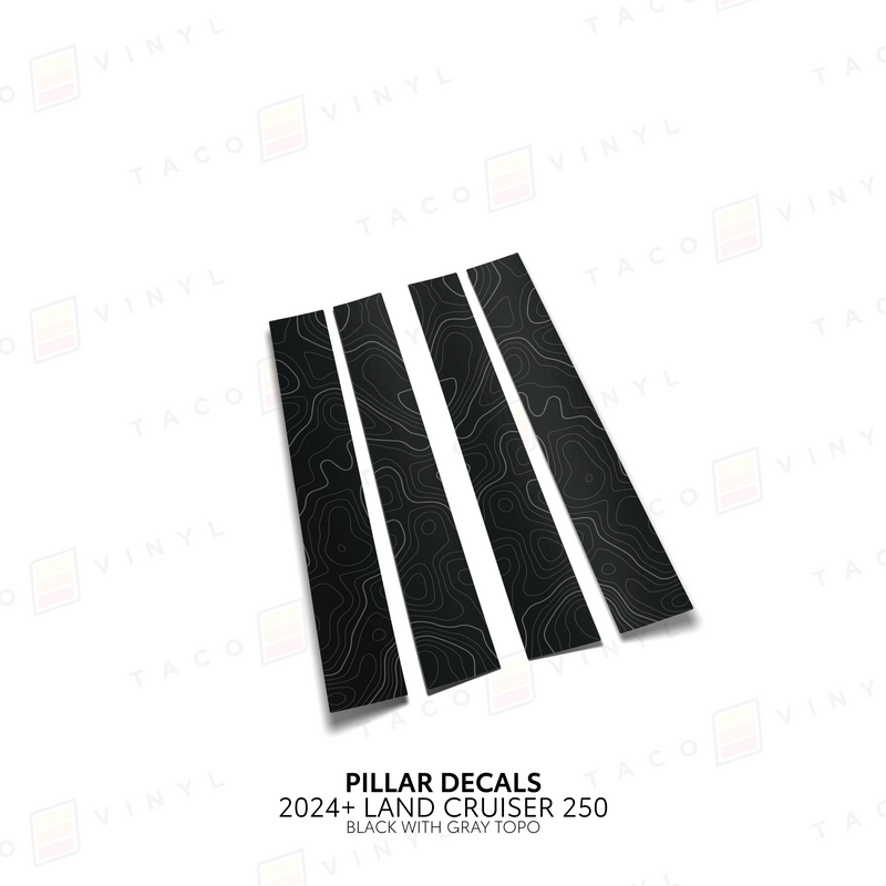 Load image into Gallery viewer, 2024+ Land Cruiser 250 Door Pillar Decals
