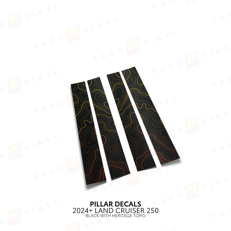 Load image into Gallery viewer, 2024+ Land Cruiser 250 Door Pillar Decals
