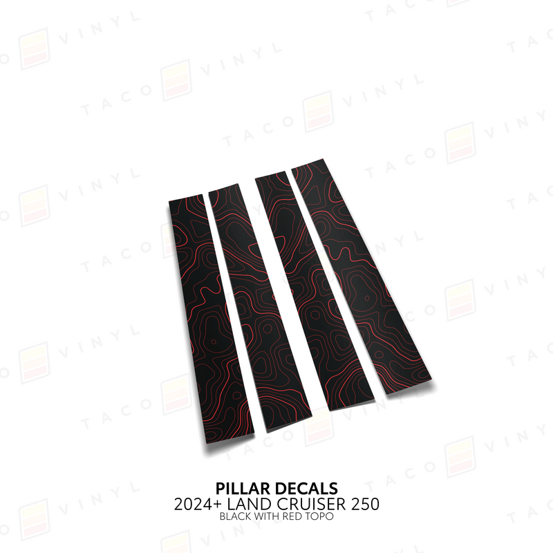 Load image into Gallery viewer, 2024+ Land Cruiser 250 Door Pillar Decals
