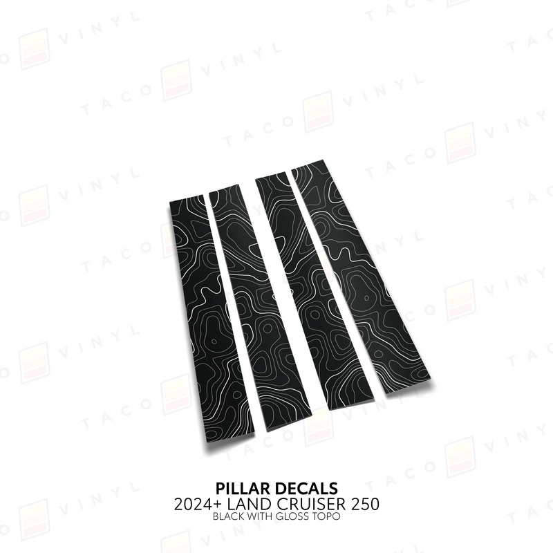 Load image into Gallery viewer, 2024+ Land Cruiser 250 Door Pillar Decals
