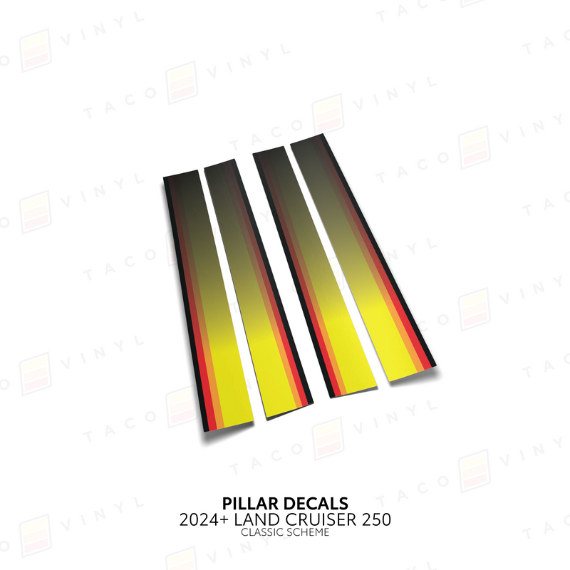 Load image into Gallery viewer, 2024+ Land Cruiser 250 Door Pillar Decals
