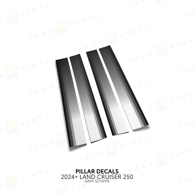 Load image into Gallery viewer, 2024+ Land Cruiser 250 Door Pillar Decals
