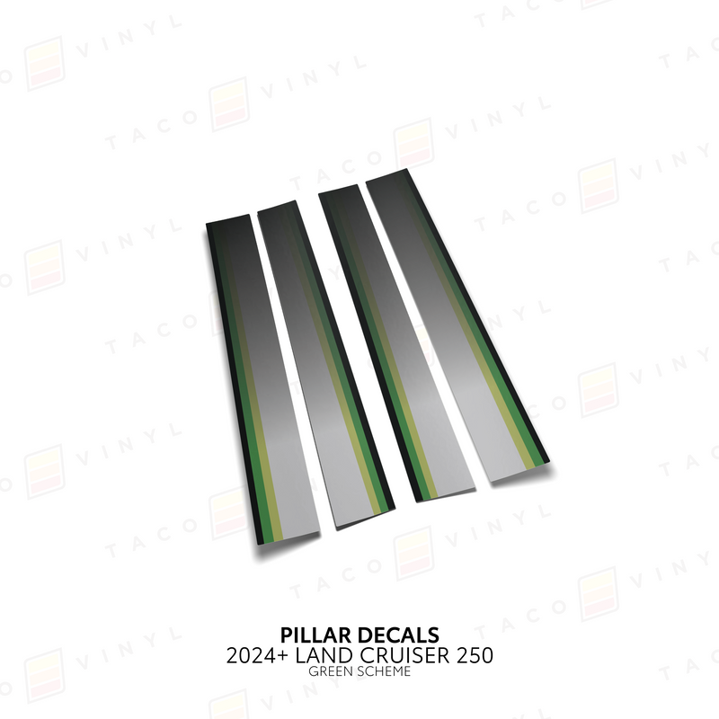 Load image into Gallery viewer, 2024+ Land Cruiser 250 Door Pillar Decals
