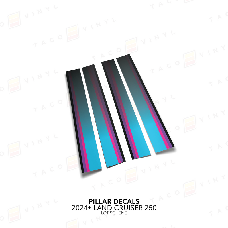 Load image into Gallery viewer, 2024+ Land Cruiser 250 Door Pillar Decals
