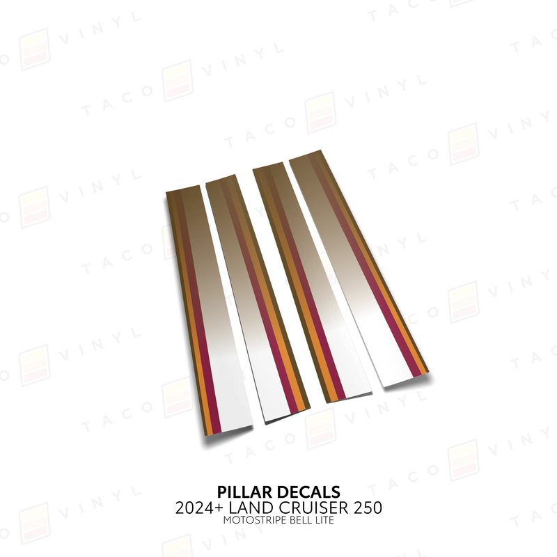 Load image into Gallery viewer, 2024+ Land Cruiser 250 Door Pillar Decals
