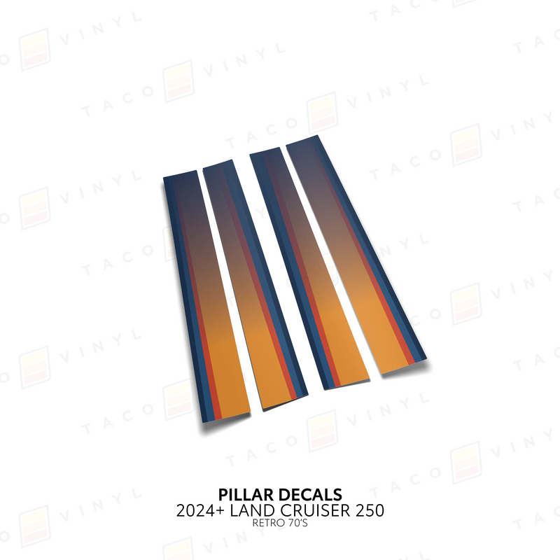 Load image into Gallery viewer, 2024+ Land Cruiser 250 Door Pillar Decals
