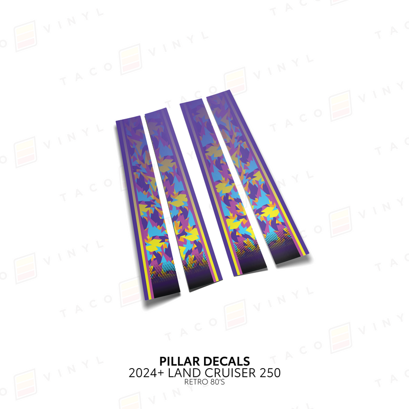 Load image into Gallery viewer, 2024+ Land Cruiser 250 Door Pillar Decals
