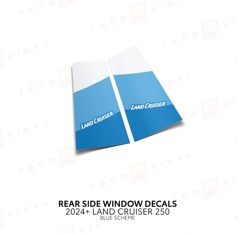 Load image into Gallery viewer, 2024+ Land Cruiser 250 Rear Side Window Decal
