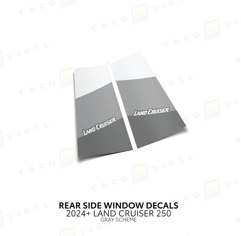 Load image into Gallery viewer, 2024+ Land Cruiser 250 Rear Side Window Decal
