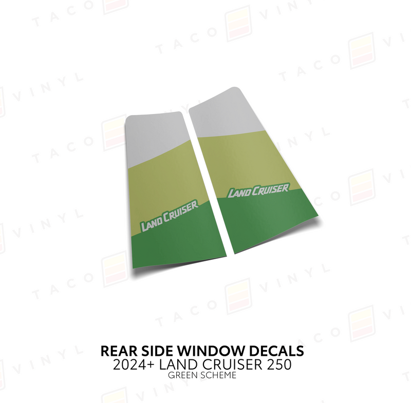 Load image into Gallery viewer, 2024+ Land Cruiser 250 Rear Side Window Decal
