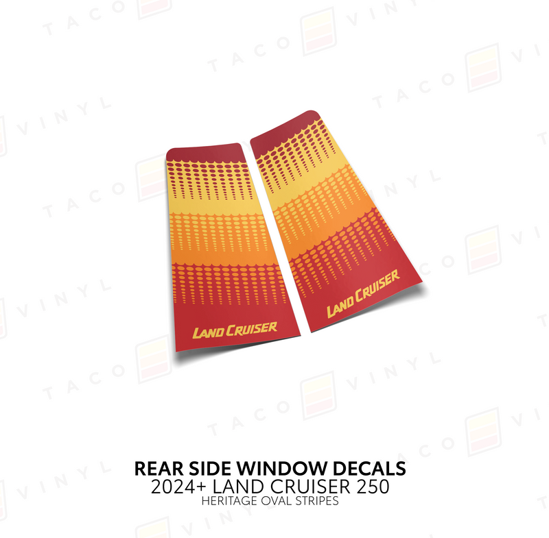 Load image into Gallery viewer, 2024+ Land Cruiser 250 Rear Side Window Decal
