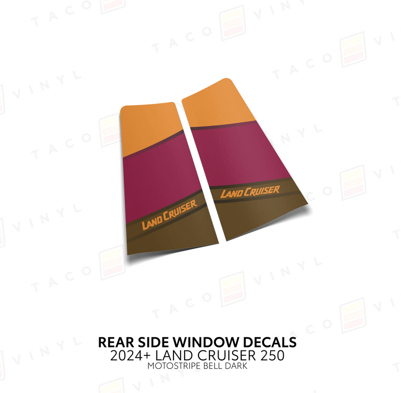 Load image into Gallery viewer, 2024+ Land Cruiser 250 Rear Side Window Decal
