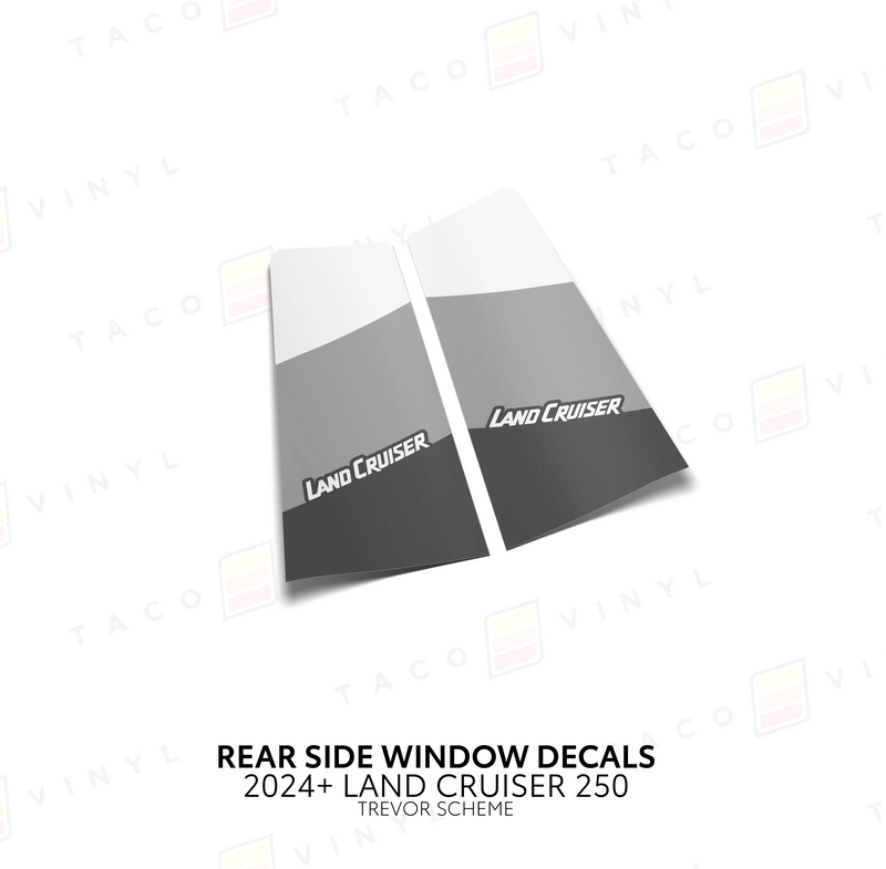 Load image into Gallery viewer, 2024+ Land Cruiser 250 Rear Side Window Decal
