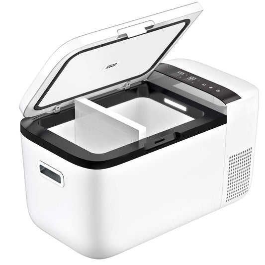 Load image into Gallery viewer, GO20 Dual Zone 12V Portable Freezer - White | ICECO | 20 LT
