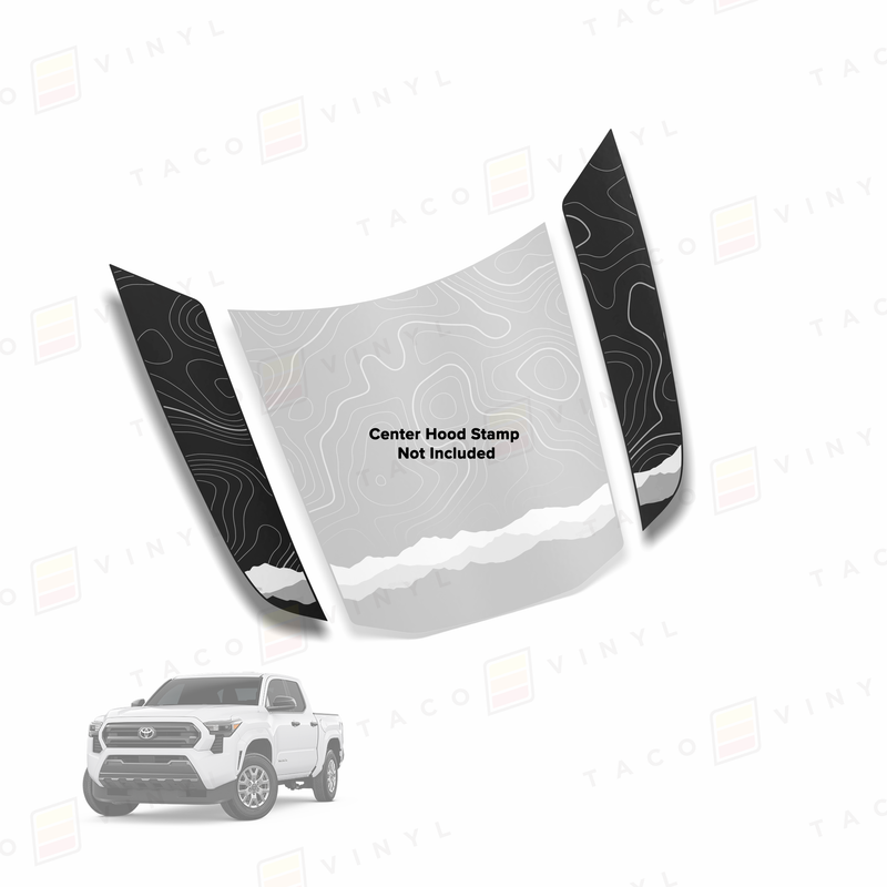 Load image into Gallery viewer, 2024+ Tacoma Side Fang Hood Stamp
