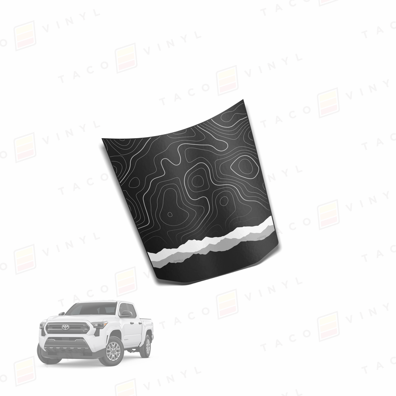 Load image into Gallery viewer, 2024+ Tacoma Center Hood Stamp

