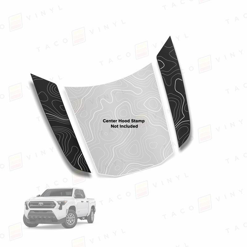 Load image into Gallery viewer, 2024+ Tacoma Side Fang Hood Stamp
