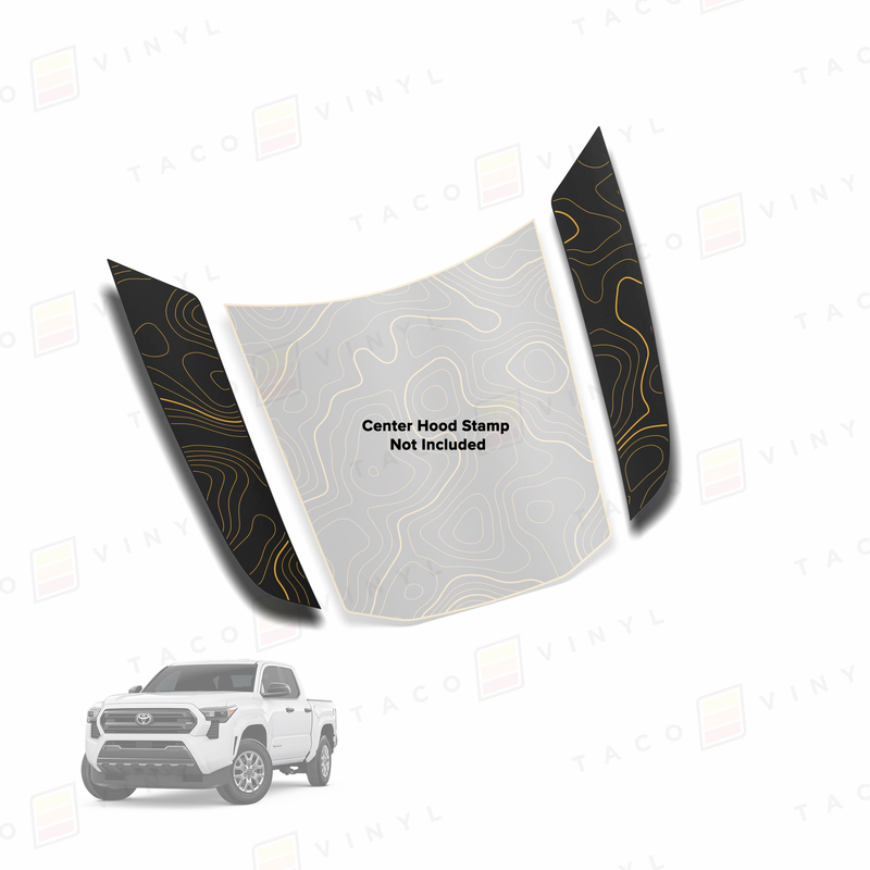Load image into Gallery viewer, 2024+ Tacoma Side Fang Hood Stamp
