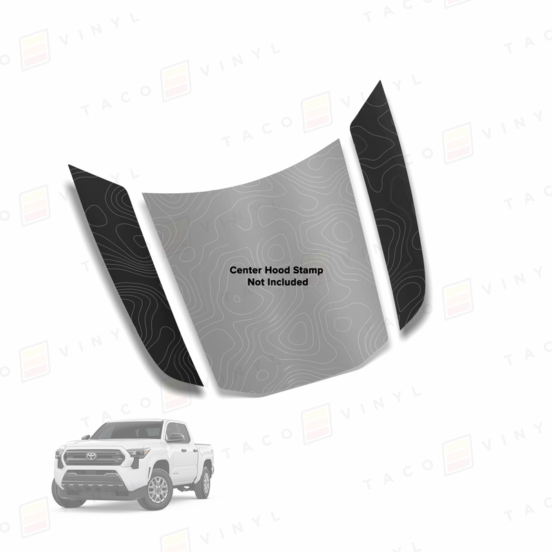 Load image into Gallery viewer, 2024+ Tacoma Side Fang Hood Stamp
