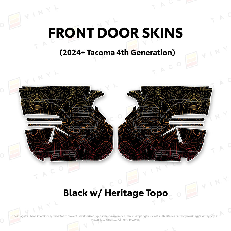 Load image into Gallery viewer, 2024+ Tacoma Door Skins
