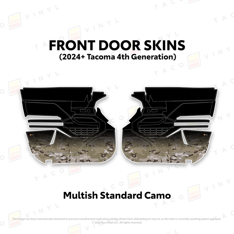 Load image into Gallery viewer, 2024+ Tacoma Door Skins
