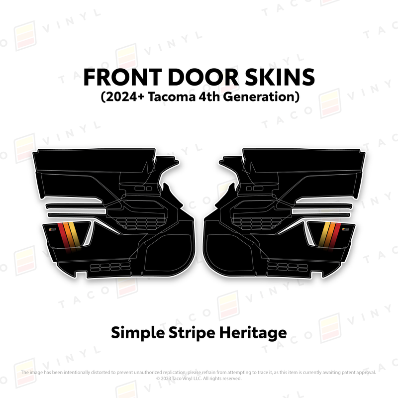Load image into Gallery viewer, 2024+ Tacoma Door Skins
