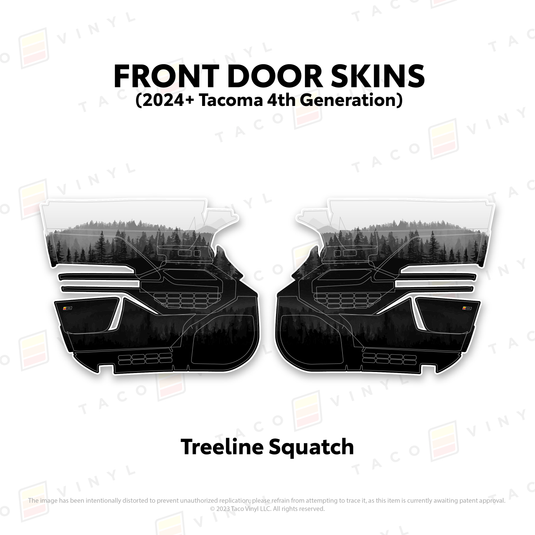 2024+ Tacoma Door Skins
