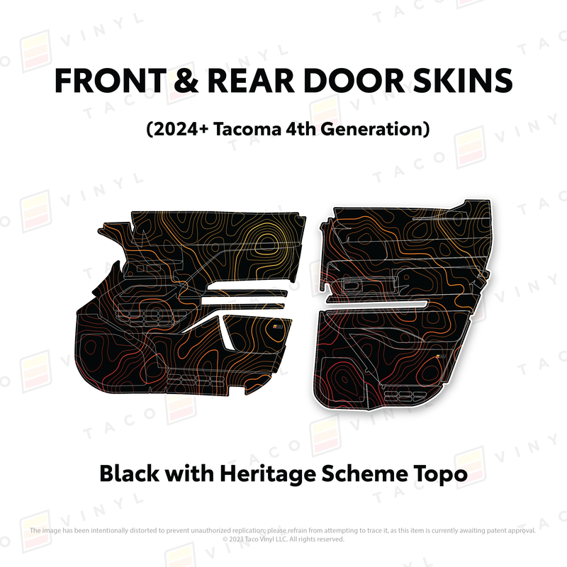 Load image into Gallery viewer, 2024+ Tacoma Door Skins
